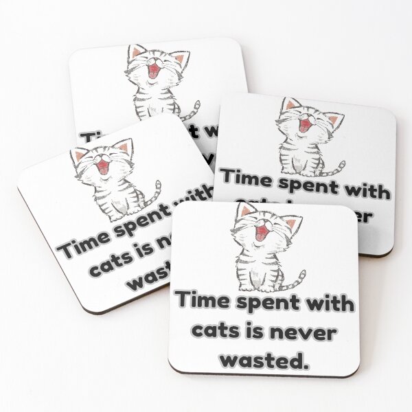 Item preview, CAT QUOTES - cat lovers kitty kitten designed and sold by Creations-by-AD.