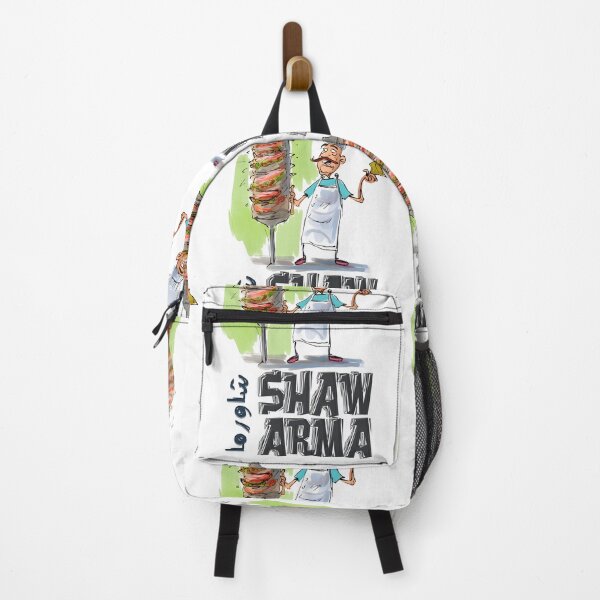 Item preview, A Dash of Shawarma Grill Humor for Shawerma Addict- شاورما لحمة شاورما جاج يا معلم designed and sold by FUNqoosh.