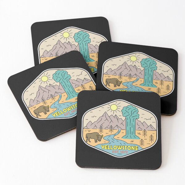 Item preview, Yellowstone National Park-Vintage designed and sold by Nature-spirit.