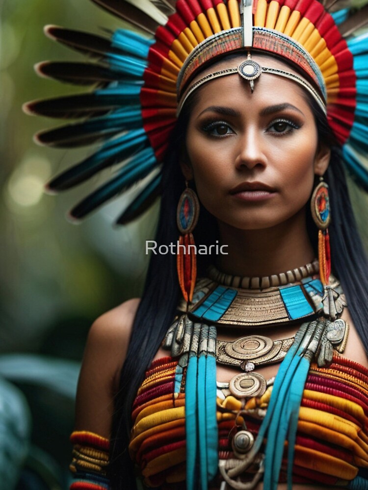 Thumbnail 4 of 4, iPhone Case, Aztec Majesty | Jungle Reverie designed and sold by Rothnaric.