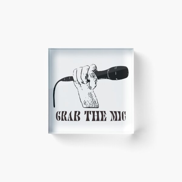Item preview, Grab the mic designed and sold by Art Dila Studio.