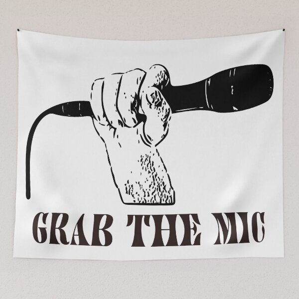 Item preview, Grab the mic designed and sold by Art Dila Studio.