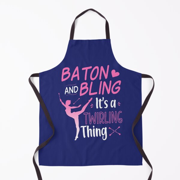 Item preview, Baton and Bling Its A Twirling Thing 2Baton Twirler Gift designed and sold by caloudiaminart.