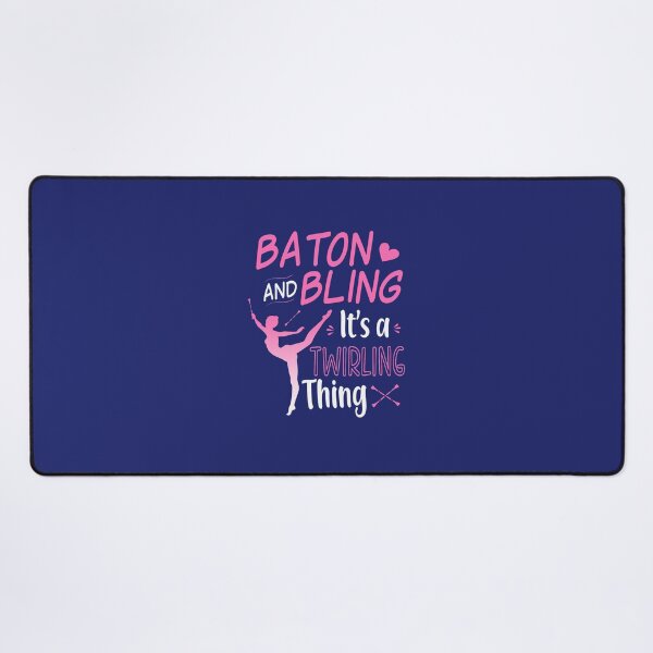 Item preview, Baton and Bling Its A Twirling Thing 2Baton Twirler Gift designed and sold by caloudiaminart.