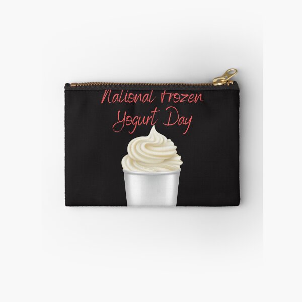 Item preview, National Frozen Yogurt Day designed and sold by Simo0455.