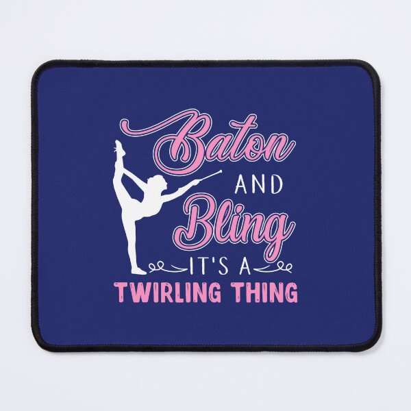 Item preview, Baton And Bling Its A Twirling Thing 2Twirler Gift Women designed and sold by caloudiaminart.