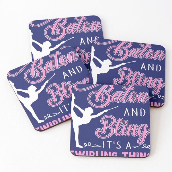 Item preview, Baton And Bling Es Una Cosa Giratoria 2Twirler Regalo Mujeres designed and sold by caloudiaminart.