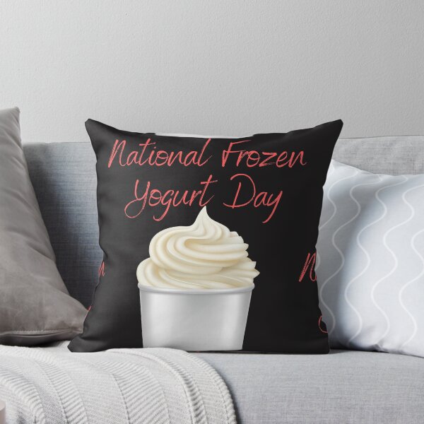 Item preview, National Frozen Yogurt Day designed and sold by Simo0455.
