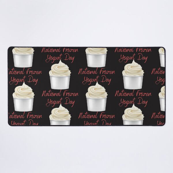 Item preview, National Frozen Yogurt Day designed and sold by Simo0455.
