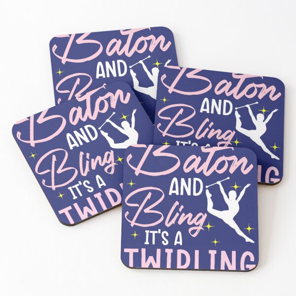 Item preview, Baton And Bling Its A Twirling Thing Baton Twirler 21 designed and sold by caloudiaminart.