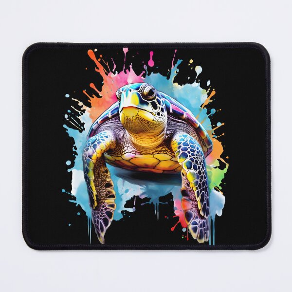Item preview, MYSTICAL ALLURE: EMERGENCE OF A SEA TURTLE FROM THE WAVES designed and sold by BorczVisuals.