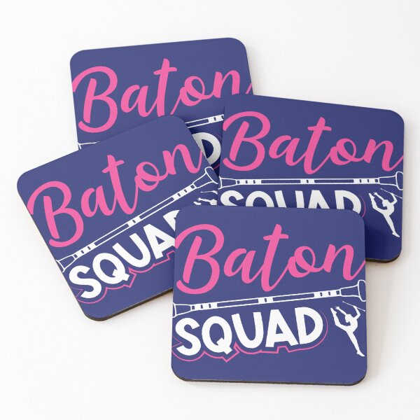 Item preview, Baton Squad Twirling For Competitive Twirler Fans designed and sold by caloudiaminart.