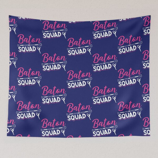 Item preview, Baton Squad Twirling For Competitive Twirler Fans designed and sold by caloudiaminart.