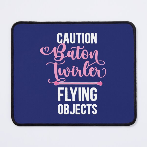 Item preview, Baton Twirler Flying Objects Baton Twirling Baton Twirl 21 designed and sold by caloudiaminart.