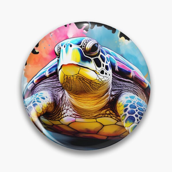 Item preview, MYSTICAL ALLURE: EMERGENCE OF A SEA TURTLE FROM THE WAVES designed and sold by BorczVisuals.