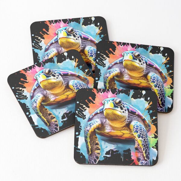 Item preview, MYSTICAL ALLURE: EMERGENCE OF A SEA TURTLE FROM THE WAVES designed and sold by BorczVisuals.