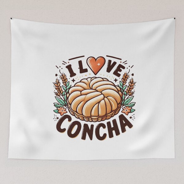 Item preview, I Love Conchas Perfect Mexican Sweet Bread For The Season Of Tamales designed and sold by saadabs.