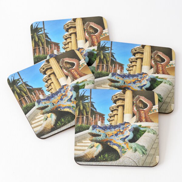 Item preview, The Dragon Statue at Park Guell in Barcelona designed and sold by Barcelona Gifts.