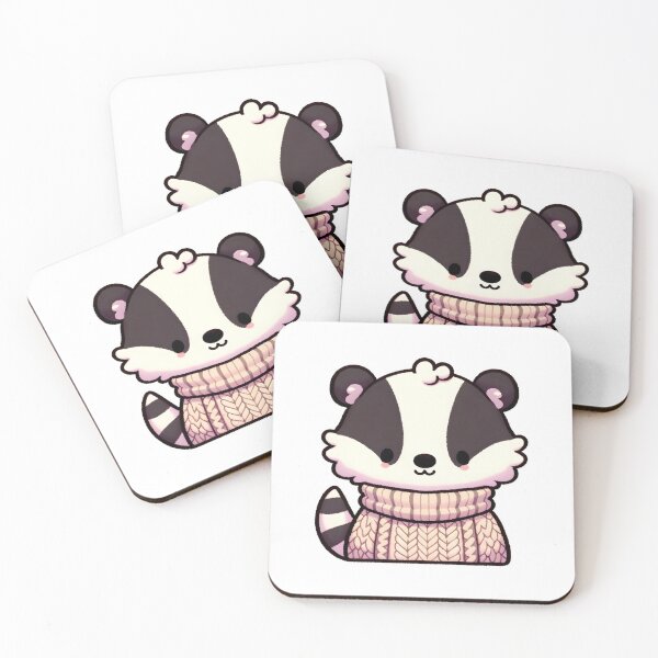 Item preview, Badger in Winter Attire  designed and sold by UmbrellaStudio1.