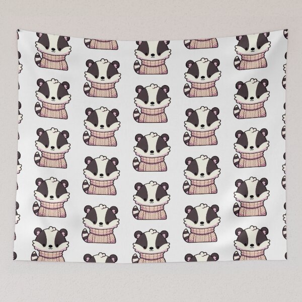 Item preview, Badger in Winter Attire  designed and sold by UmbrellaStudio1.