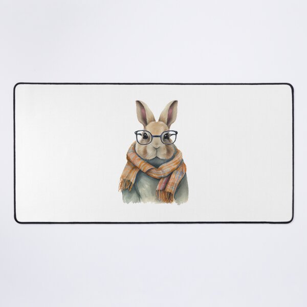 Item preview, Hipster bunny designed and sold by LionessLove.