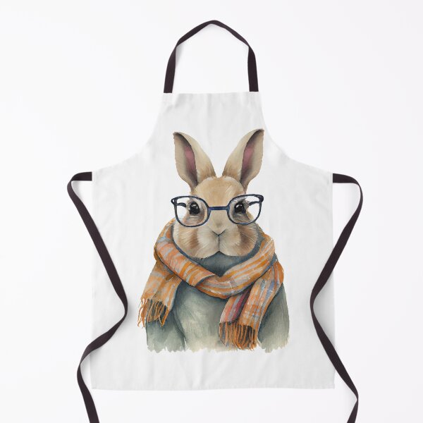 Item preview, Hipster bunny designed and sold by LionessLove.