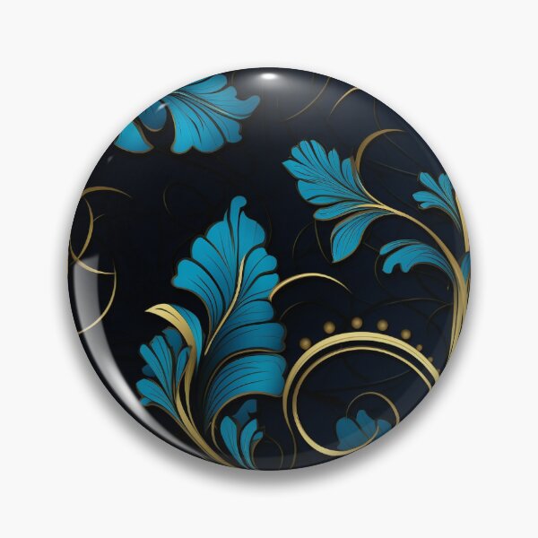 Item preview, Blue and Black and Gold colour designed and sold by ForestFresh.