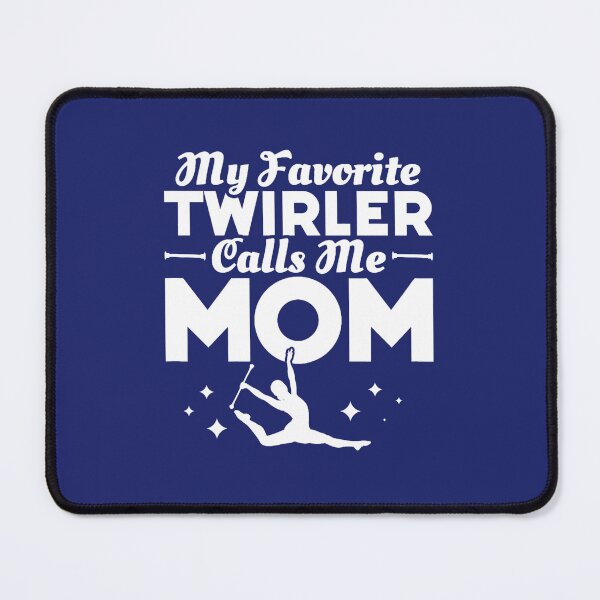 Item preview, Baton Twirler Mom Majorette Twirling Girl Dance Baton designed and sold by caloudiaminart.