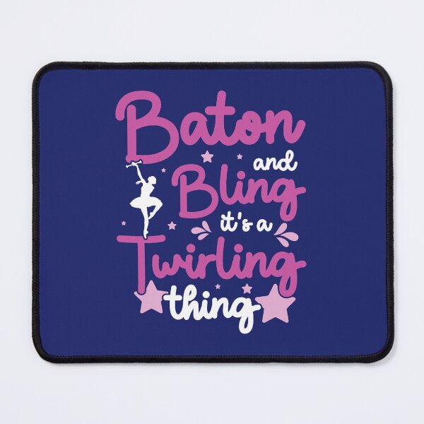 Item preview, Baton Twirler Twirling Baton Majorette Girl Dance Baton designed and sold by caloudiaminart.