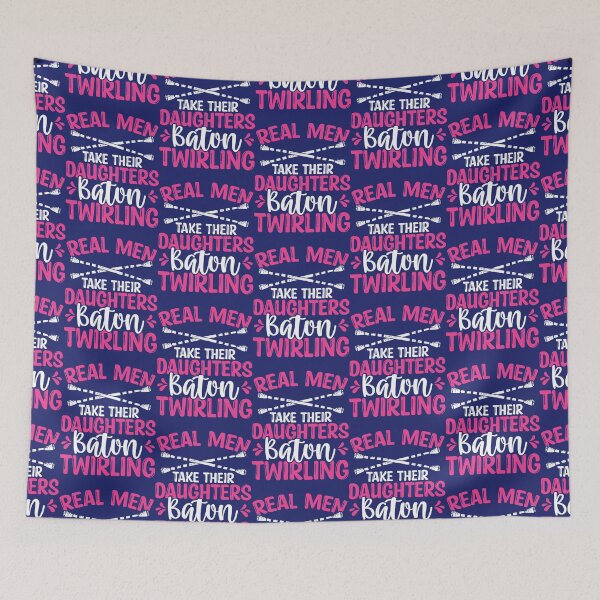 Item preview, Baton Twirler Real Men take their Daughters Baton Twirling designed and sold by caloudiaminart.