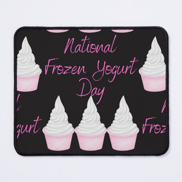 Item preview, National Frozen Yogurt Day designed and sold by Simo0455.