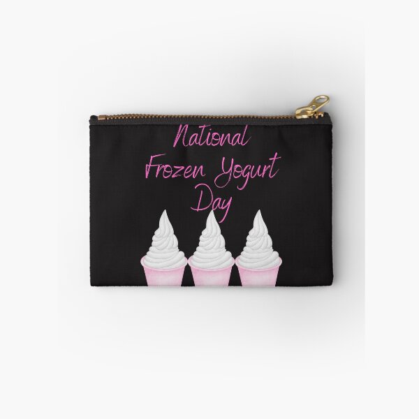 Item preview, National Frozen Yogurt Day designed and sold by Simo0455.