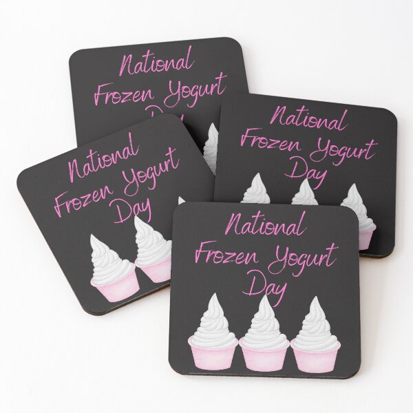 Item preview, National Frozen Yogurt Day designed and sold by Simo0455.