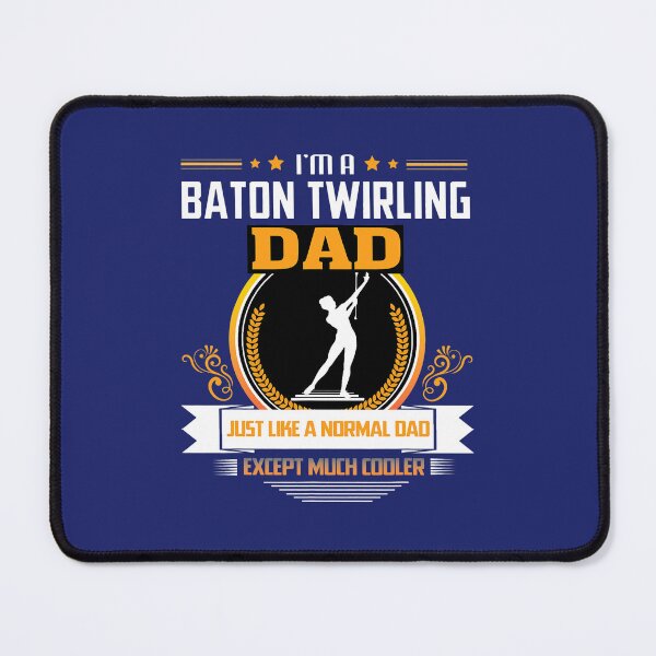 Item preview, baton twirling dad christmas 2dad far designed and sold by caloudiaminart.
