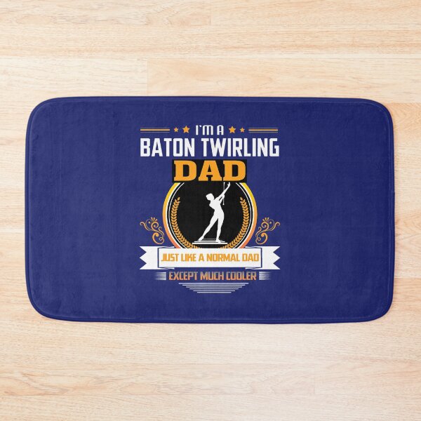 Item preview, baton twirling dad christmas 2dad far designed and sold by caloudiaminart.