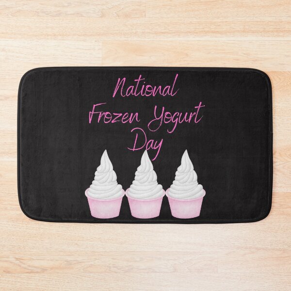 Item preview, National Frozen Yogurt Day designed and sold by Simo0455.