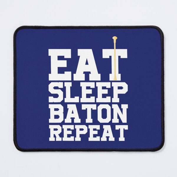 Item preview, Baton Twirling Eat Sleep Baton Repeat designed and sold by caloudiaminart.