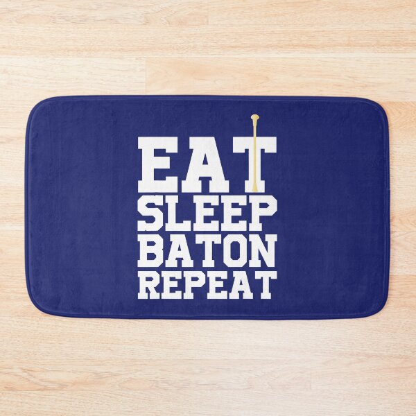 Item preview, Baton Twirling Eat Sleep Baton Repeat designed and sold by caloudiaminart.