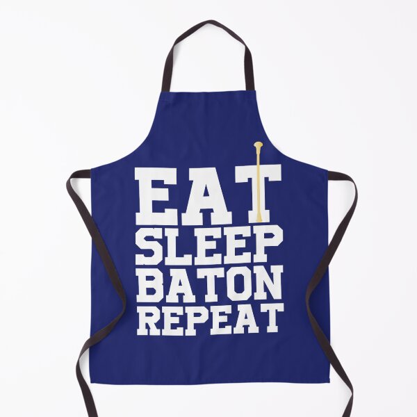 Item preview, Baton Twirling Eat Sleep Baton Repeat designed and sold by caloudiaminart.
