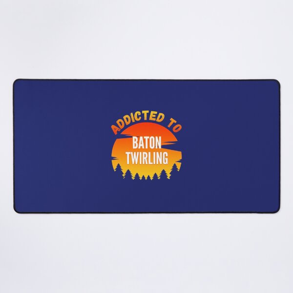 Item preview, Baton Twirling Gift Addicted to Baton Twirling designed and sold by caloudiaminart.