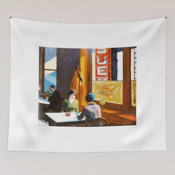 Aperçu de l'œuvre Edward Hopper chop suey peintures d'Edward Hopper créée et vendue par Amy-Hamilton.