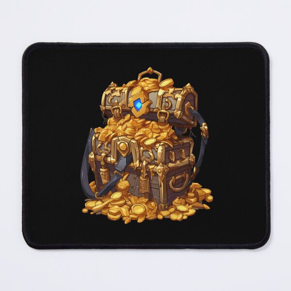 Item preview, Gold Coins on Treasure Chest designed and sold by hermeneutic.