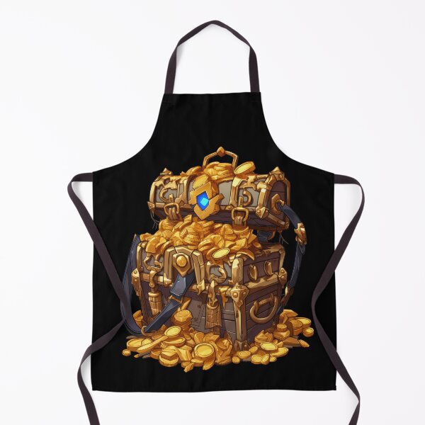 Item preview, Gold Coins on Treasure Chest designed and sold by hermeneutic.