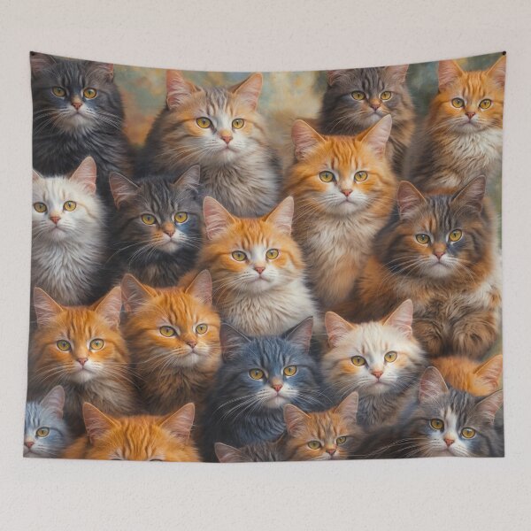 Item preview, Whiskered Assembly designed and sold by VividArtVisions.