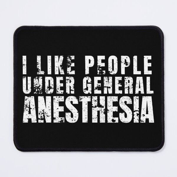 Item preview, I Like People Under General Anesthesia designed and sold by Mahfouf Younes.