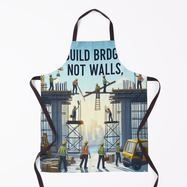 Item preview, Build Bridges, Not Walls designed and sold by MahmodArt.