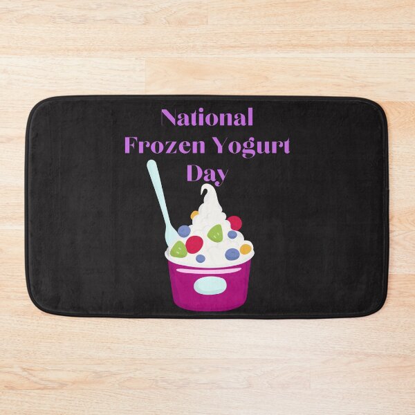 Item preview, National Frozen Yogurt Day designed and sold by Simo0455.