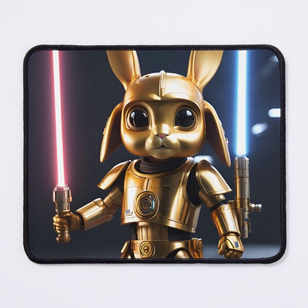 Item preview, Robot Rabbit is training to fight. designed and sold by BotunPeony.