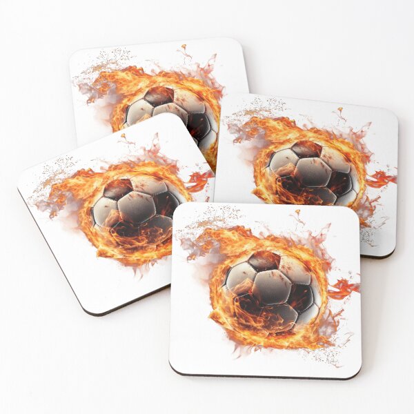 Item preview, Football on fire for football fans designed and sold by Nextstep Design.