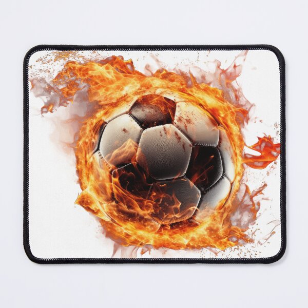 Item preview, Football on fire for football fans designed and sold by Nextstep Design.